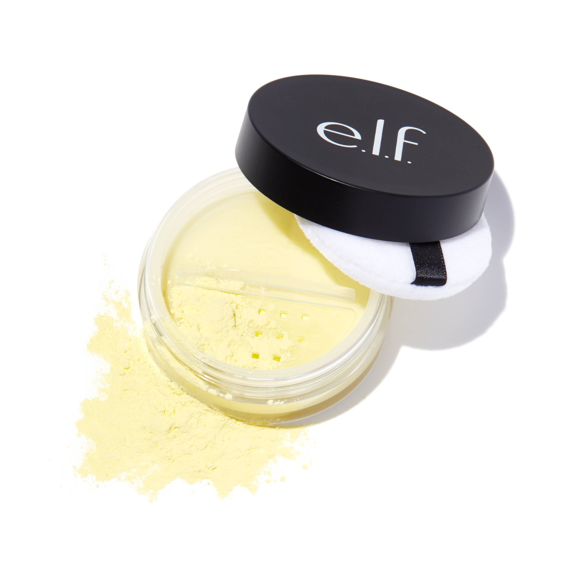 slide 1 of 2, e.l.f. High Definition Powder Corrective Yellow, 28 oz