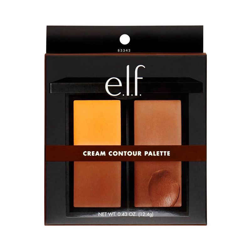 slide 4 of 4, e.l.f. Cream Contour Palette - 0.43oz, 0.43 oz