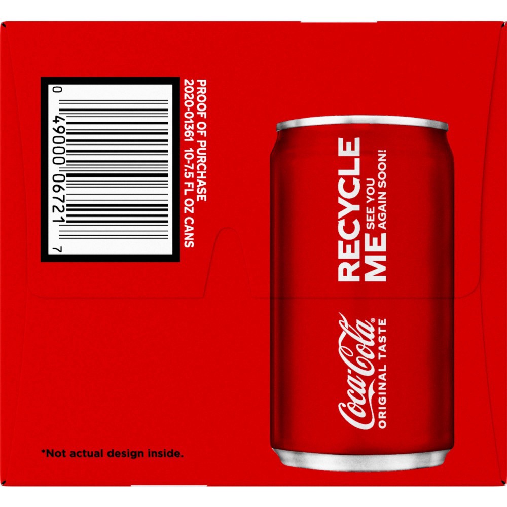 slide 3 of 9, Coca-Cola Fridge Pack Cans, 7.5 fl oz, 10 Pack, 10 ct; 7.5 fl oz