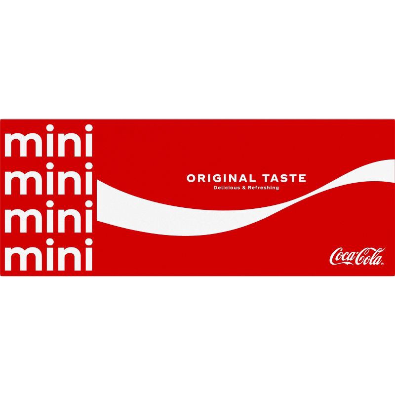 slide 8 of 9, Coca-Cola Soda - 10pk/7.5 fl oz Mini-Cans, 10 ct; 7.5 fl oz