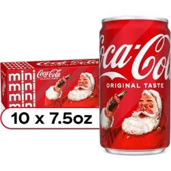 Coca-Cola Soda - 10pk/7.5 fl oz Mini-Cans