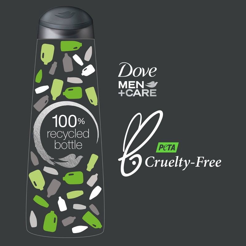 slide 5 of 7, Dove Men+Care Fresh and Clean 2 in 1 Shampoo + Conditioner -Travel Size - 3 fl oz, 3 fl oz