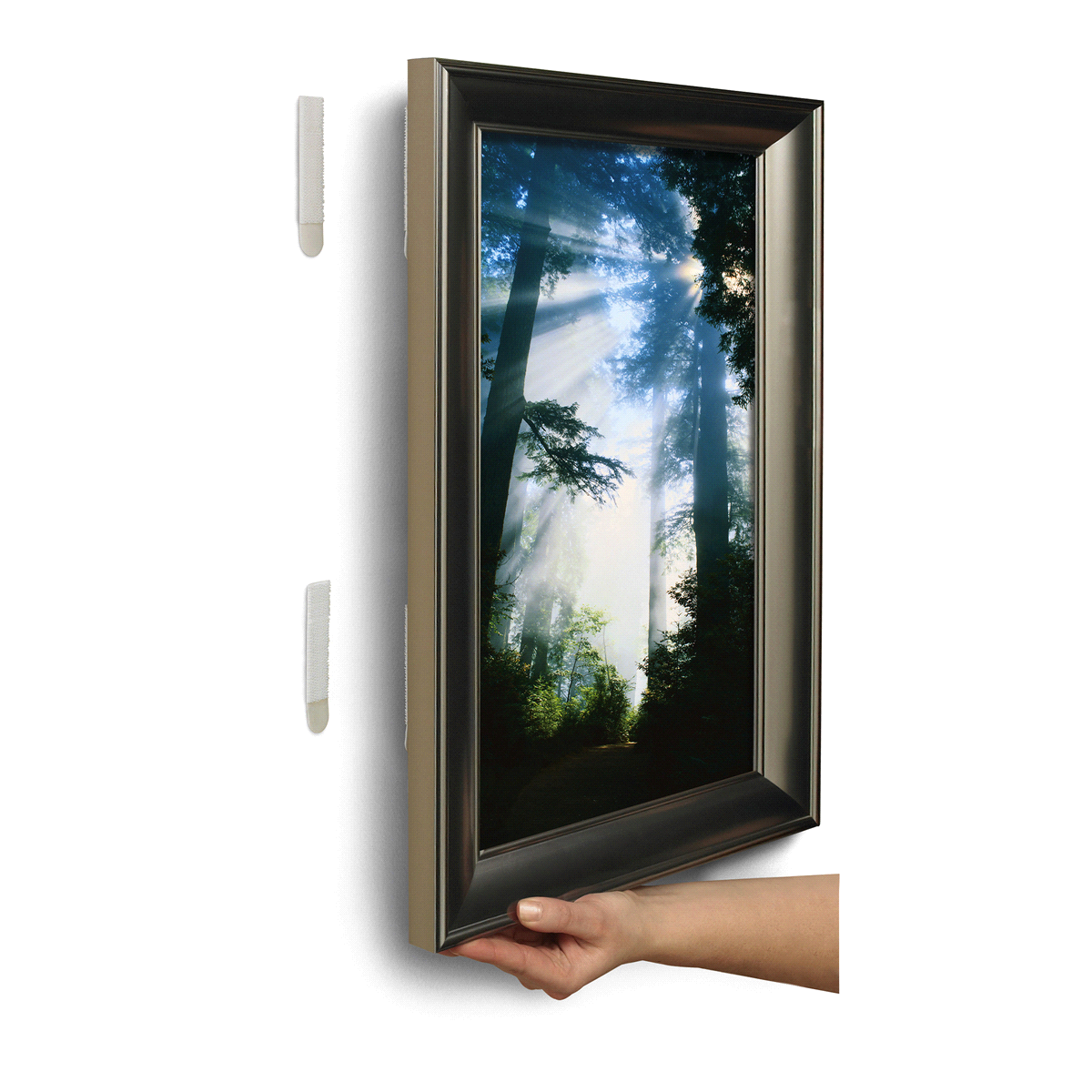 slide 5 of 11, Command Large Picture Hanging Strips, 4 ct