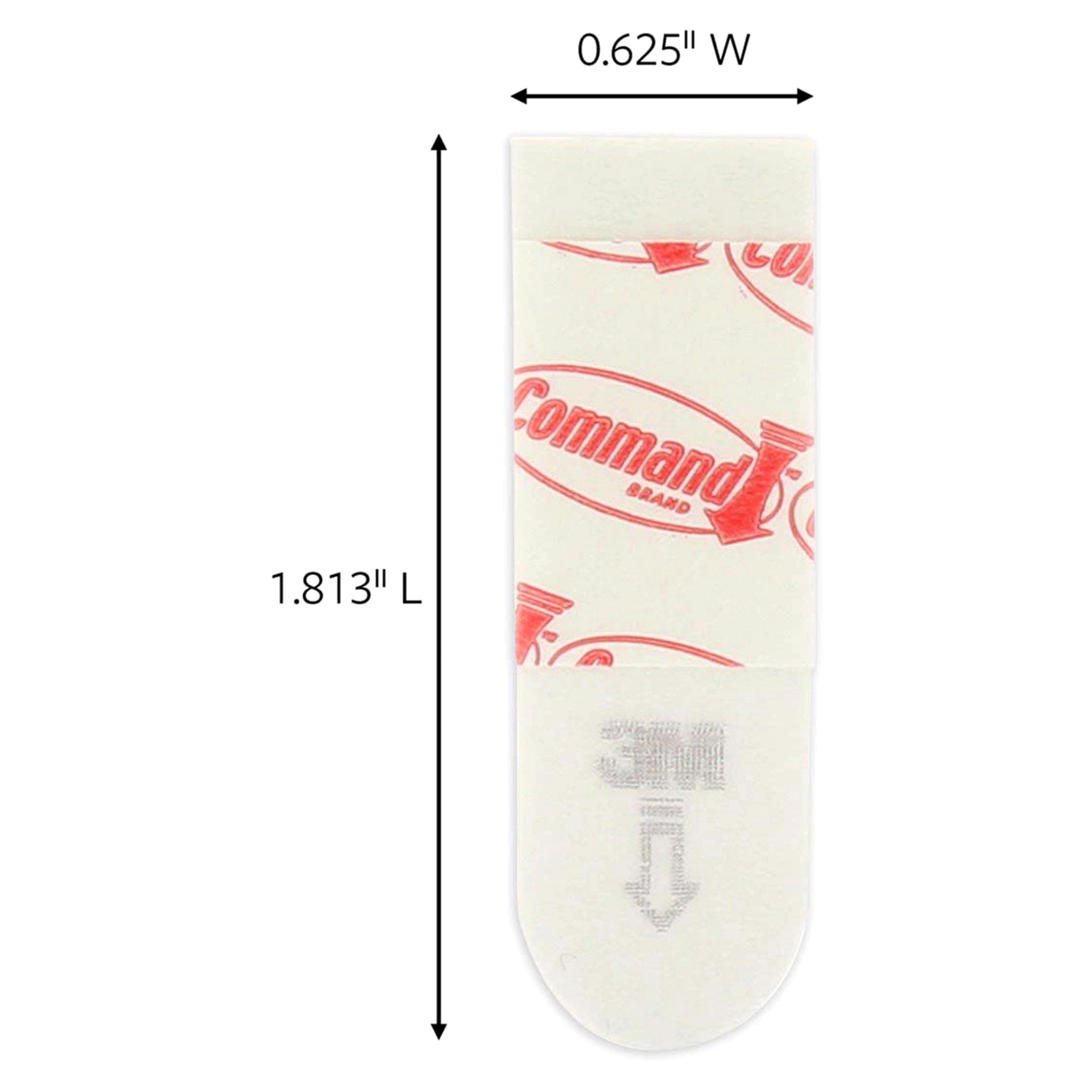 slide 2 of 5, Command Small Refill Strips, White, 20 ct