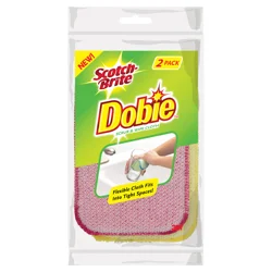 Scotch-Brite Dobie Scrub & Wipe Cloths 2 ea