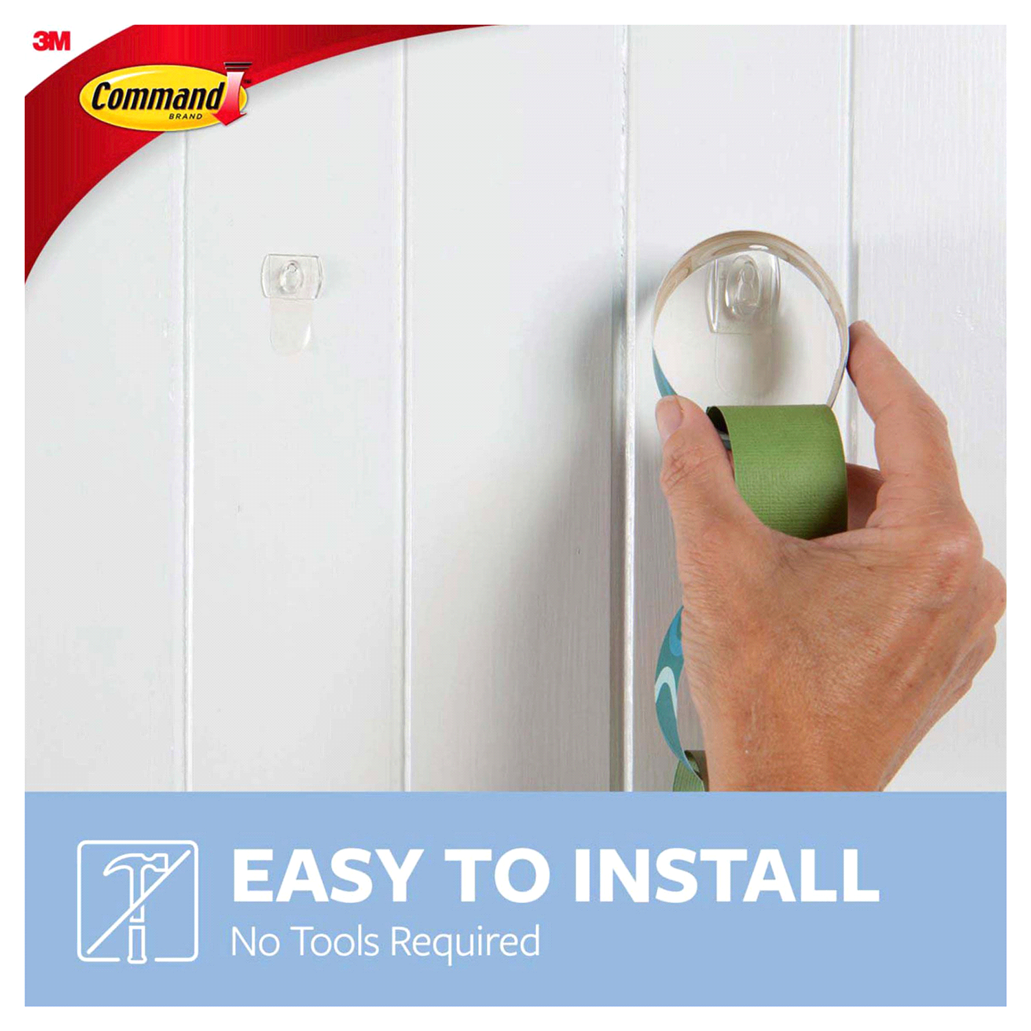 slide 3 of 5, Command Clear Hooks Mini 1 ea, 1 ct