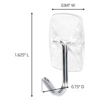 slide 28 of 29, 3M Command Clear Damage Free Hooks, 9 ct