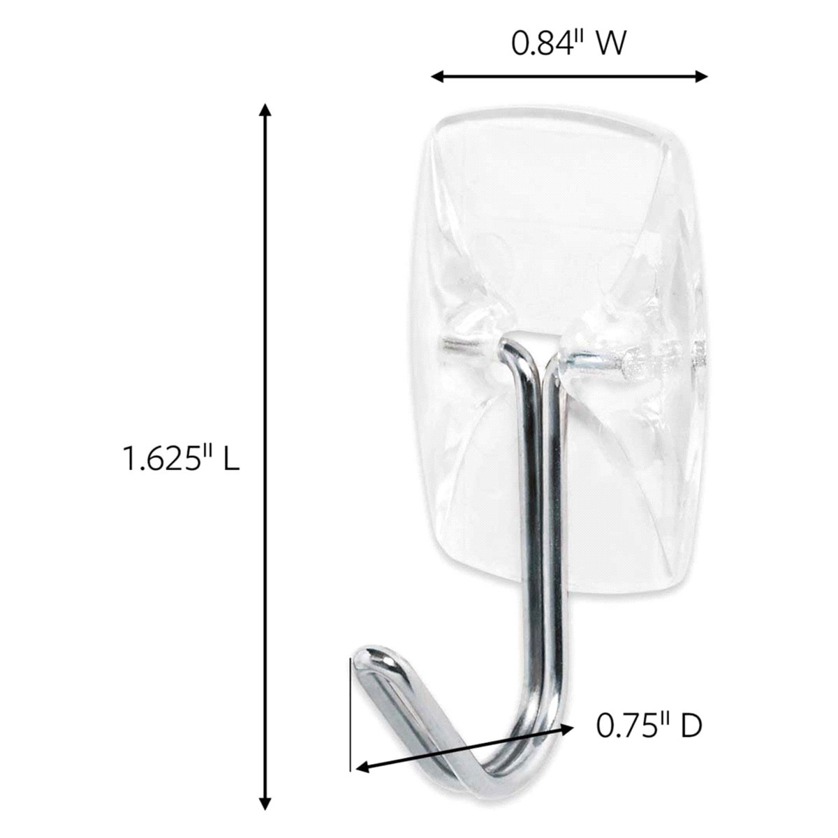 slide 9 of 29, 3M Command Clear Damage Free Hooks, 9 ct