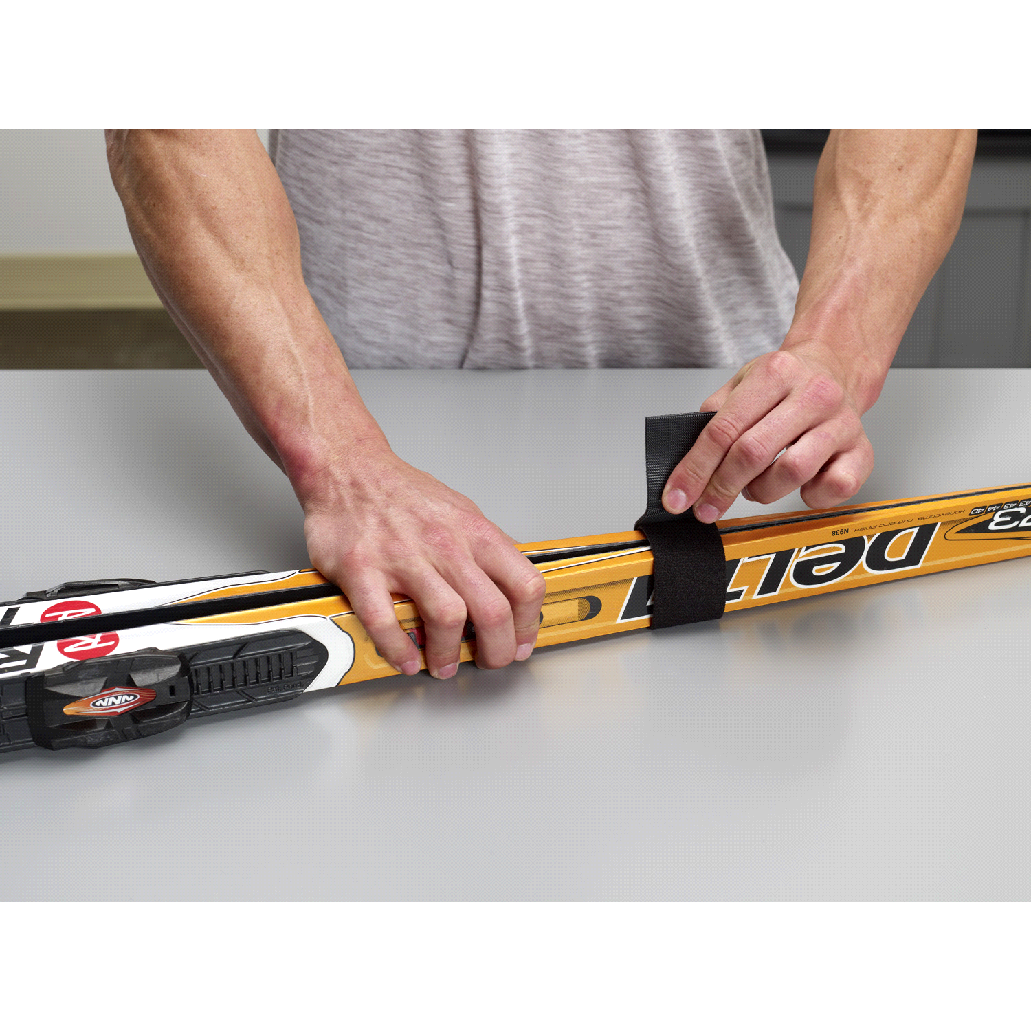 slide 3 of 4, Scotch Bundling Wrap, Black, 12 ft