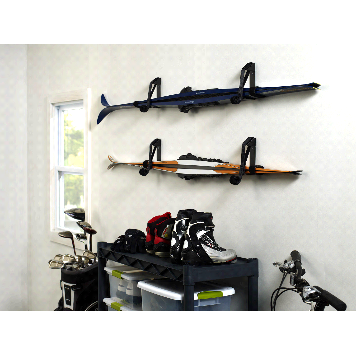 slide 4 of 4, Scotch Bundling Wrap, Black, 12 ft