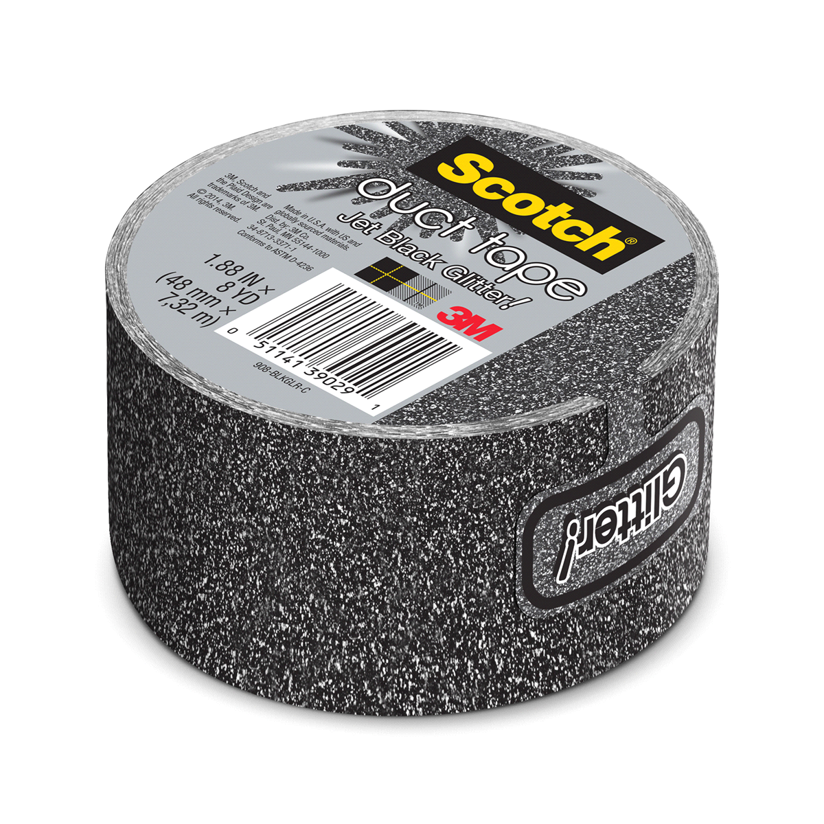 slide 3 of 3, Scotch Craft Tape 5 yd Black, 1 ct