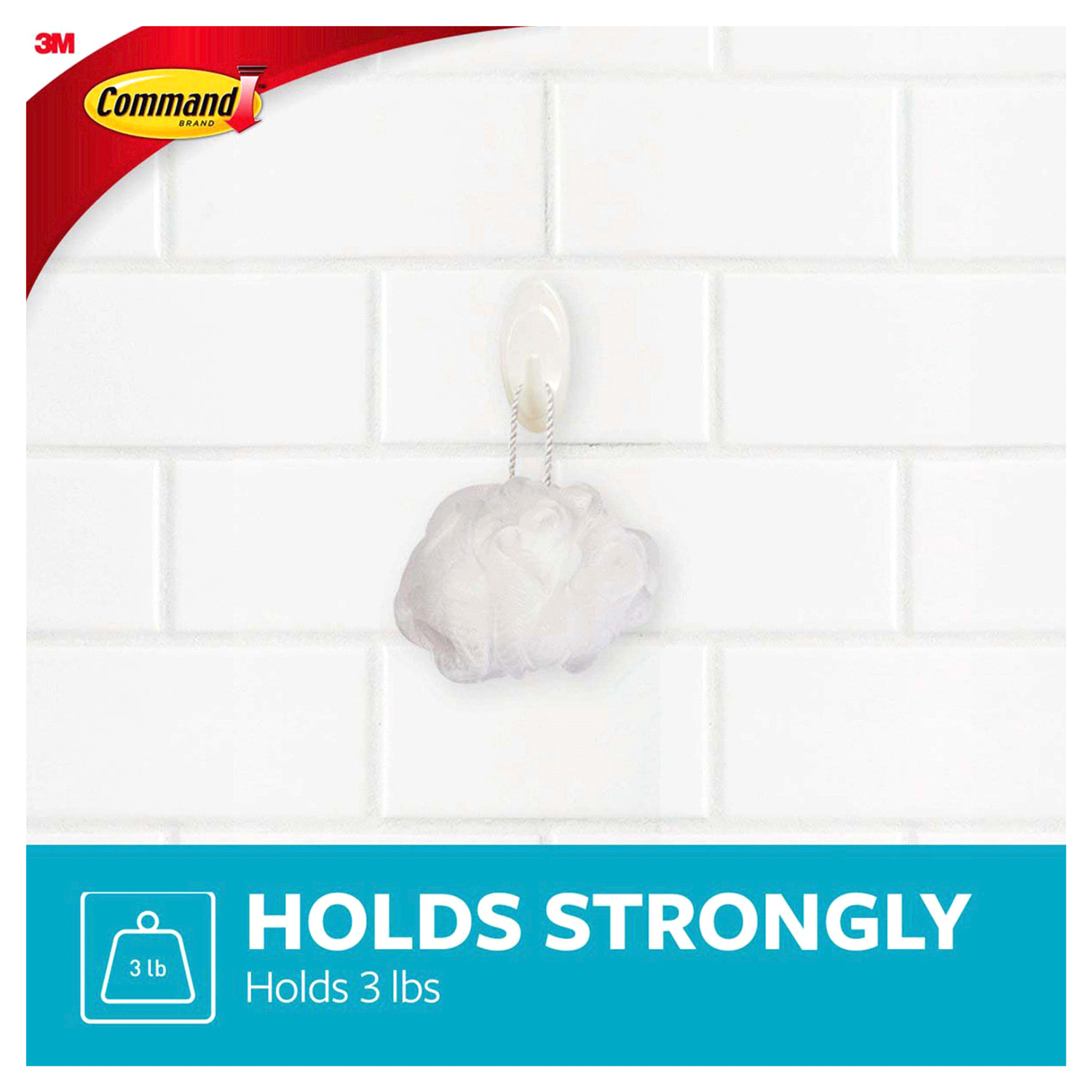 slide 2 of 5, 3M Command Brand Quartz Bath Hooks Set 6 pc, 1 ct