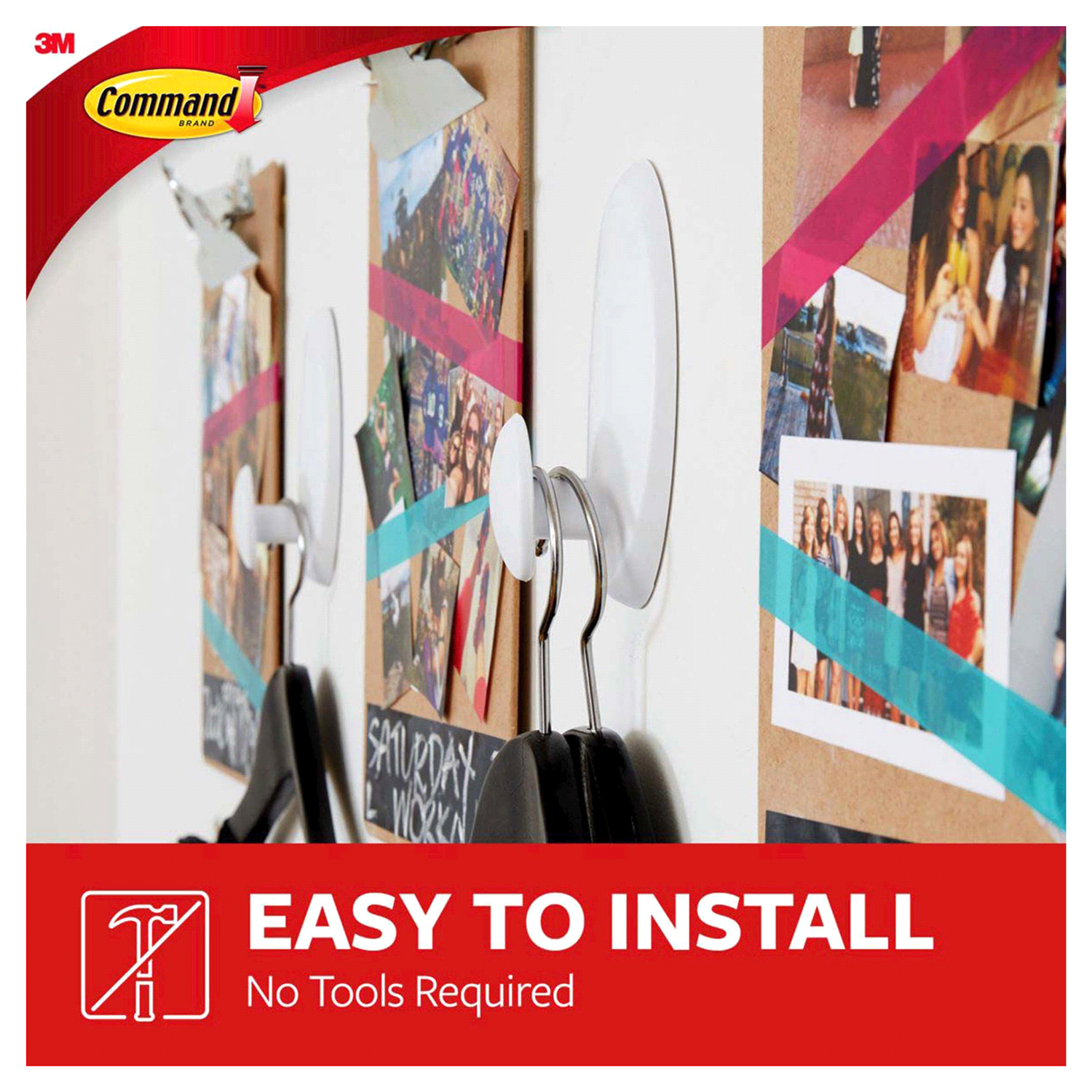 slide 3 of 5, Command Clothes Hanger General Purpose, 1 ct