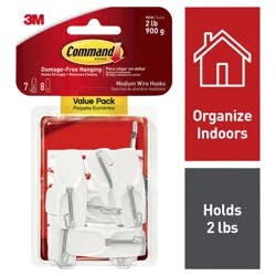 Command Wire Hooks 7 ea