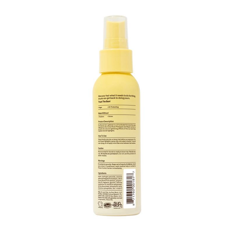 slide 6 of 6, Sun Bum Blonde Formula Hair Lightener - 4 fl oz, 4 fl oz