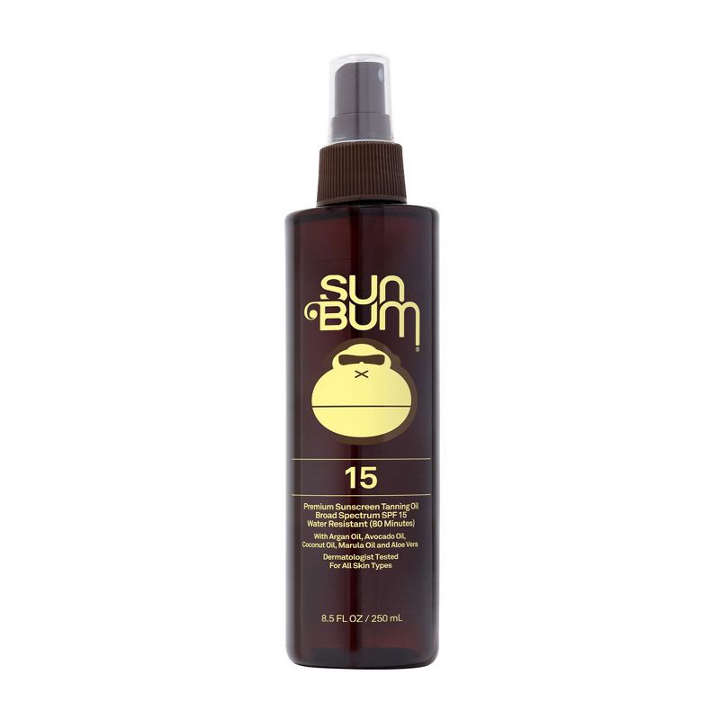 slide 1 of 5, Sun Bum Tanning Oil - SPF 15 - 8.5 fl oz, 5 x 8.5 fl oz