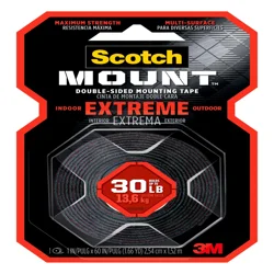Scotch Mount Extreme Double-Sided Mounting Tape
