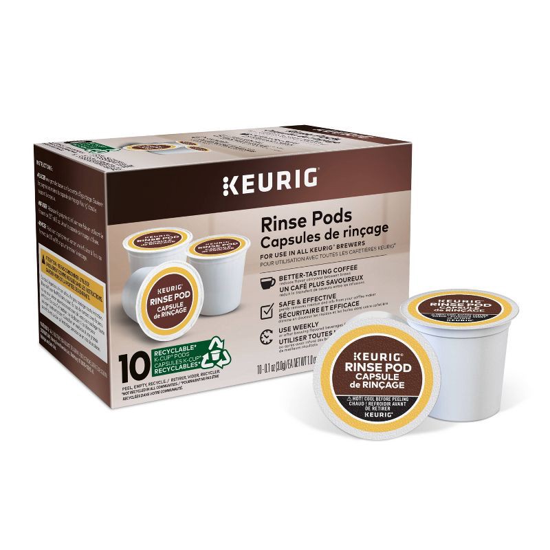 slide 1 of 6, Keurig Set of 10 Rinse Pods, 1 ct