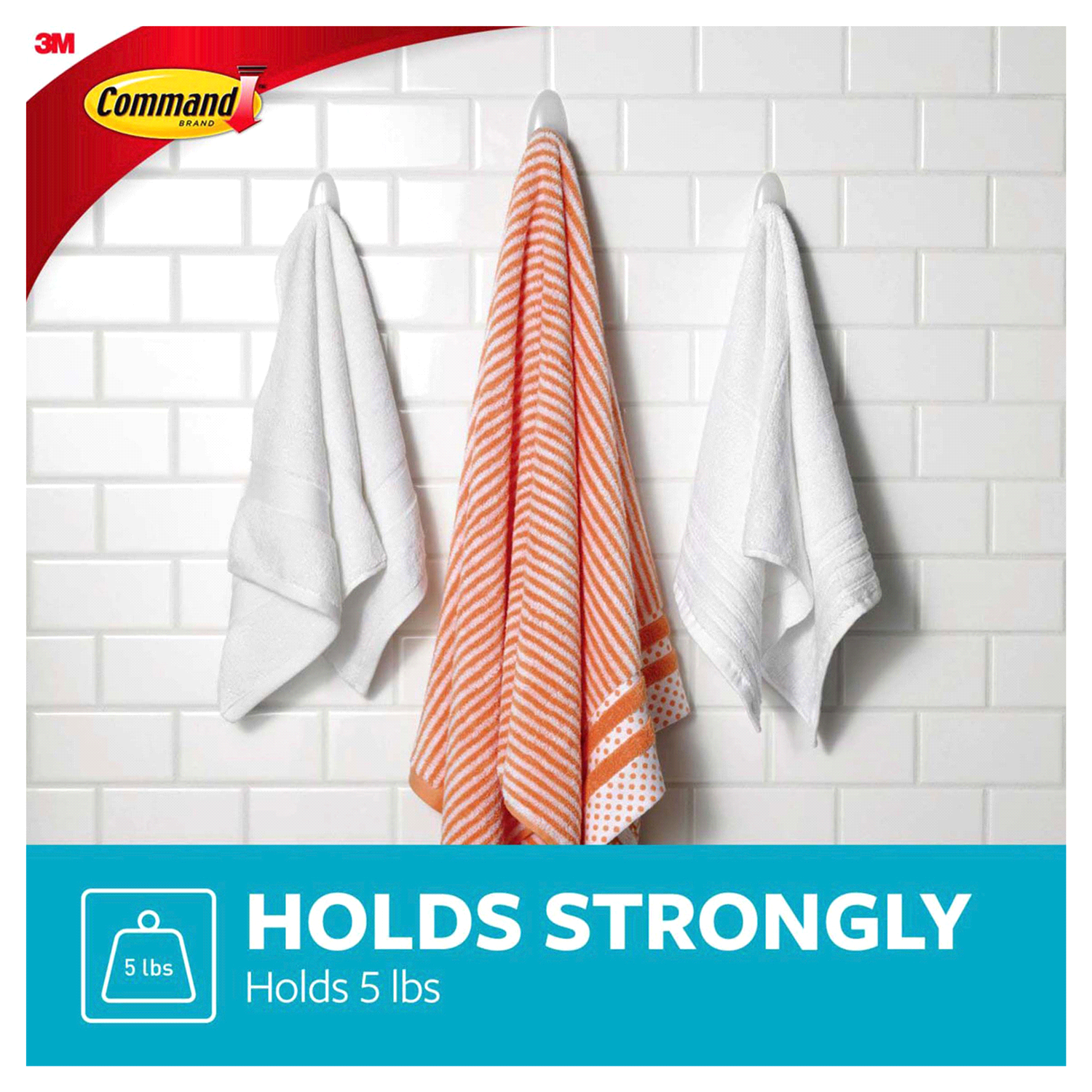 slide 2 of 5, Command Towel Hook Large 1 ea, 1 ct