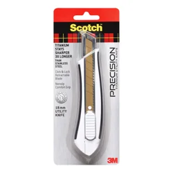 Scotch Titanium Precision 18 mm Utility Knife 1 ea