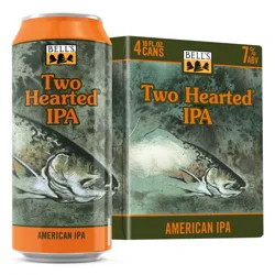 Bell's Brewery Bell's Two Hearted IPA Beer - 4pk/16 fl oz Bottles