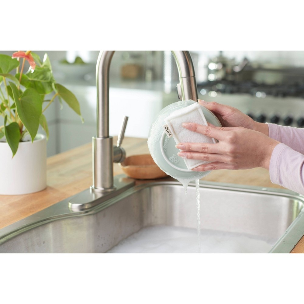 slide 5 of 6, Casabella Kind Scrub Sponge, 3 ct