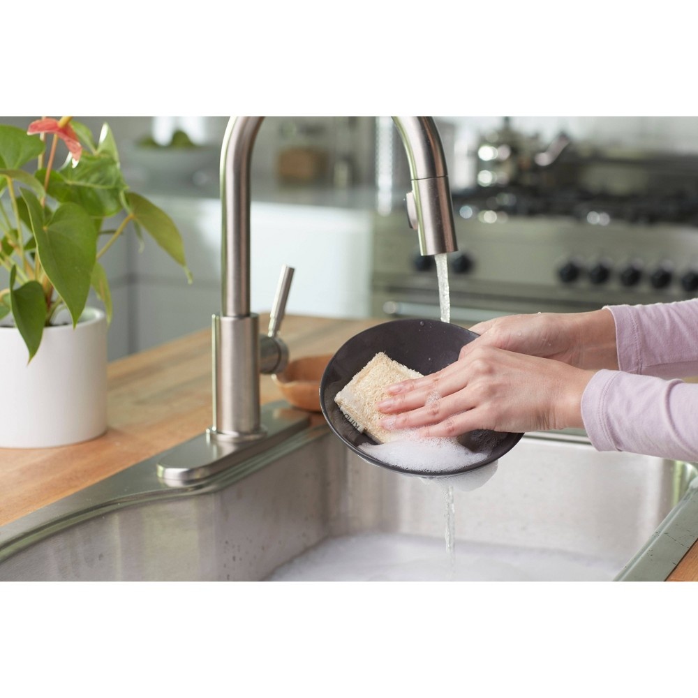 slide 2 of 4, Casabella Kind Loofah Natural Scrub Sponge, 2 ct