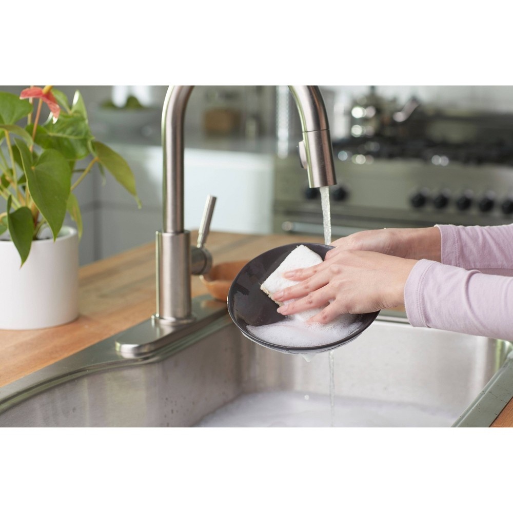 slide 4 of 4, Casabella Kind Loofah Natural Scrub Sponge, 2 ct