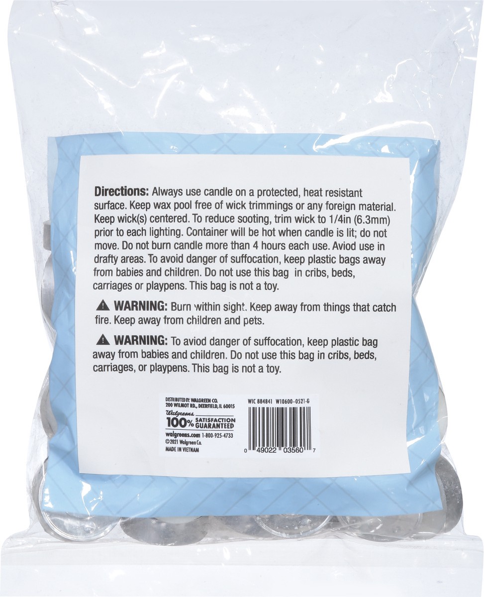 slide 3 of 9, Modern Expressions Unscented Tealights 50 ea, 50 ct