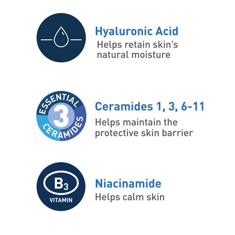 slide 4 of 14, CeraVe Foaming Face Wash with Hyaluronic Acid and Niacinamide for Oily Skin - 16 fl oz, 16 fl oz