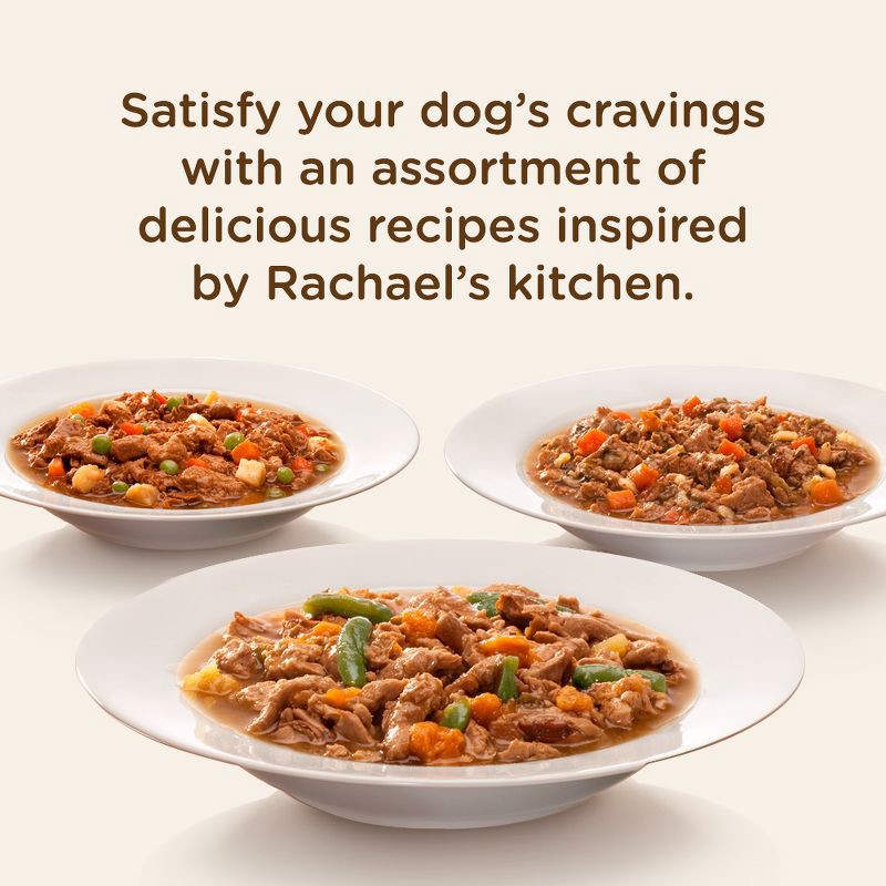 slide 3 of 7, Rachael Ray Nutrish Savory Favorites Chicken, Beef, Potato, Carrot & Sweet Potato Variety Pack Wet Dog Food - 8oz/6ct, 6 ct; 8 oz