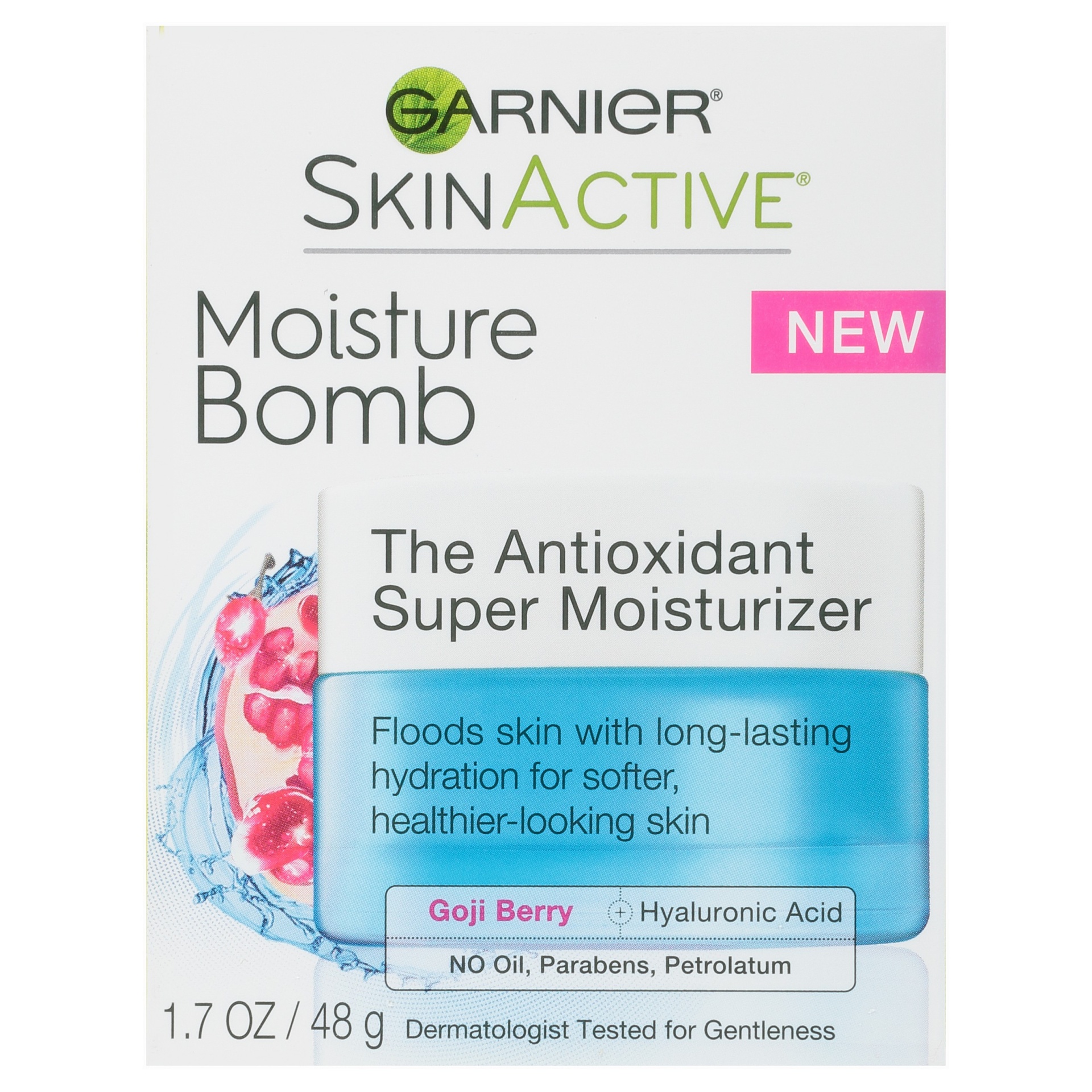 slide 1 of 6, Garnier SkinActive Moisture Bomb Antioxidant Super Moisturizer, 1.7 oz
