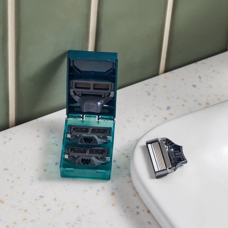 slide 4 of 9, Harry's Original Razor Blade Refill Cartridges for Men - 4ct, 4 ct
