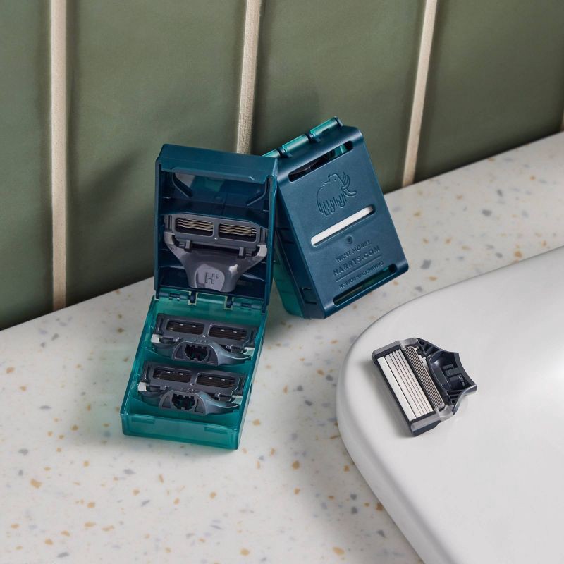slide 4 of 9, Harry's Original Men's Razor Blade Refills - 8 Cartridges, 1 ct