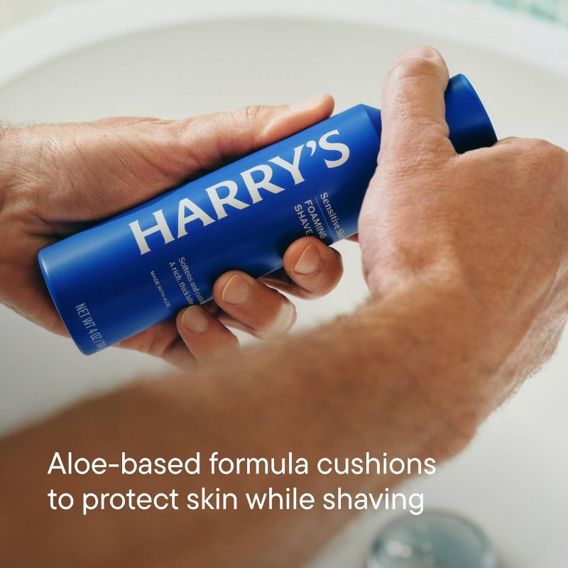 slide 5 of 8, Harry's Men's Foaming Shave Gel with Aloe - 6.7oz, 6.7 oz