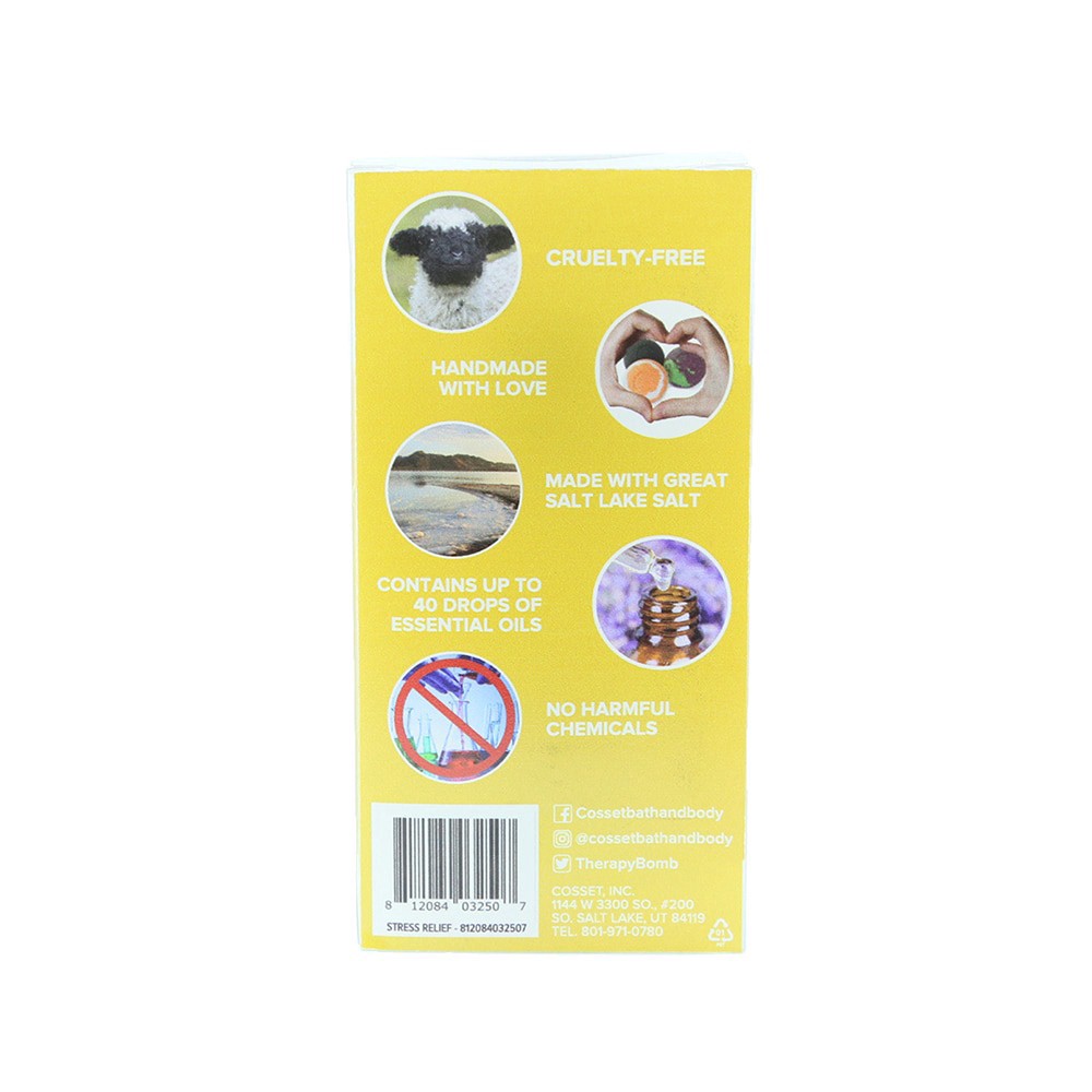 slide 2 of 2, Cosset Stress Relief Bath Bombs, 2 ct