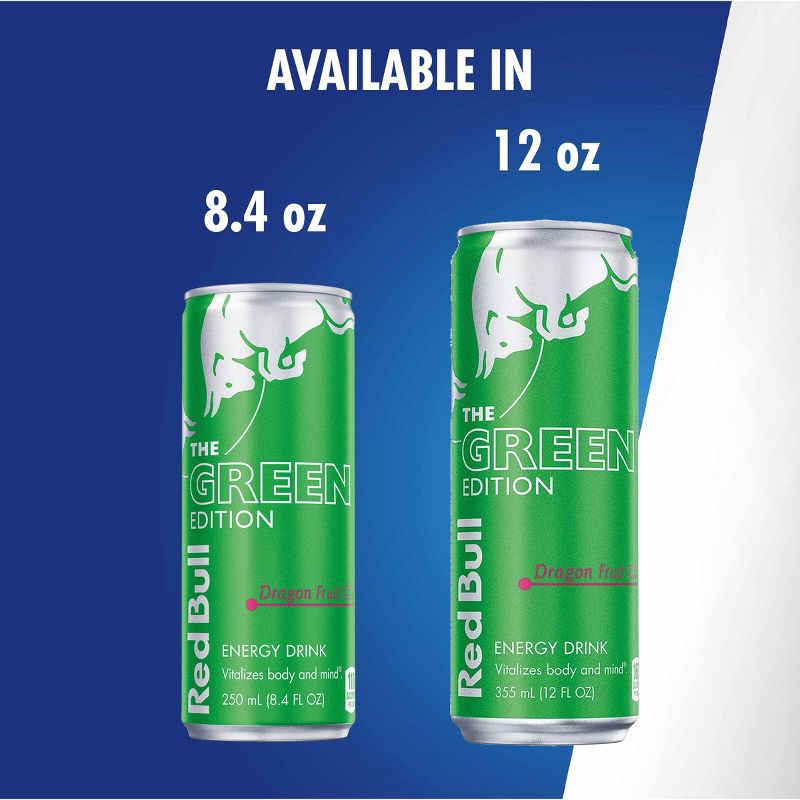 slide 5 of 10, Red Bull Green Edition Energy Drink - 12 fl oz Can, 12 fl oz