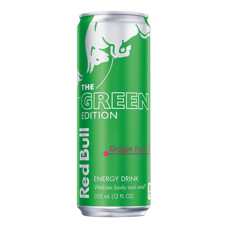 slide 1 of 10, Red Bull Green Edition Energy Drink - 12 fl oz Can, 12 fl oz