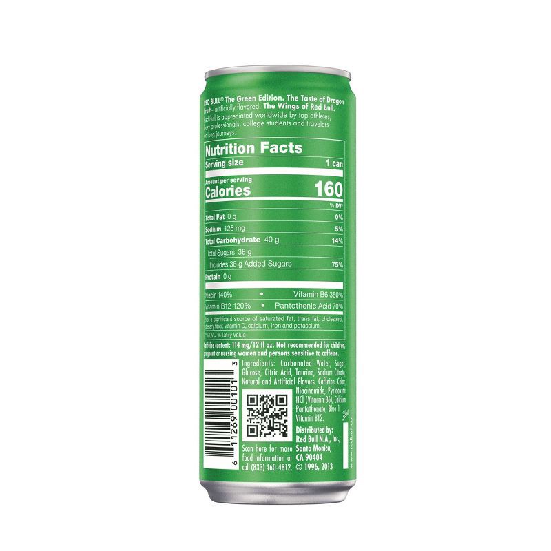 slide 8 of 10, Red Bull Green Edition Energy Drink - 12 fl oz Can, 12 fl oz