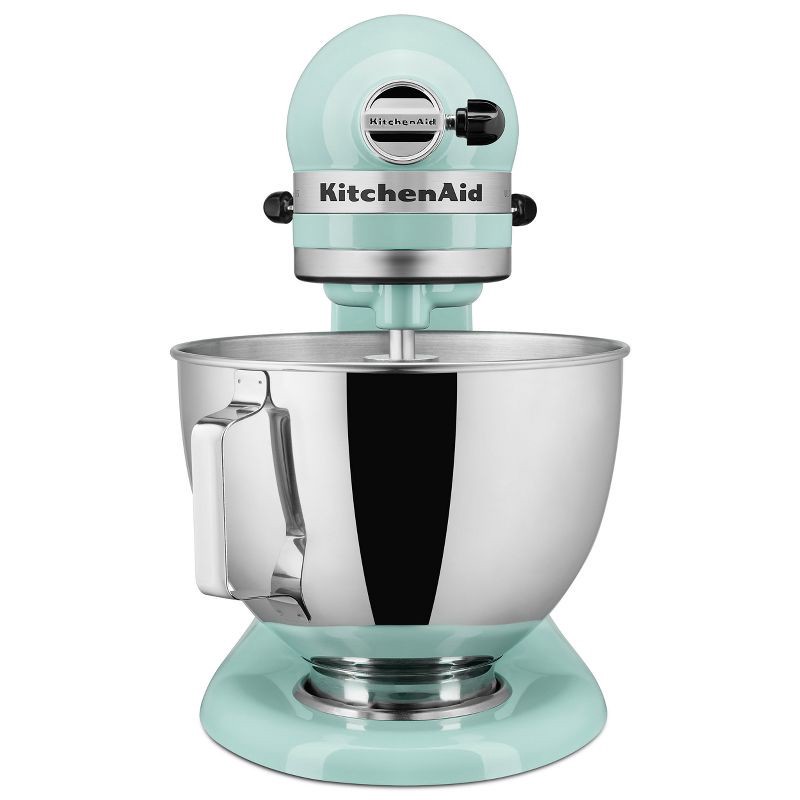 slide 3 of 4, KitchenAid Ultra Power Plus 4.5qt Tilt-Head Stand Mixer Ice Blue - KSM96: 10 Speeds, Safety Lock, Dishwasher-Safe Parts, 4.5 qt
