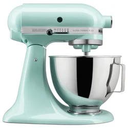 KitchenAid Ultra Power Plus 4.5qt Tilt-Head Stand Mixer Ice Blue - KSM96: 10 Speeds, Safety Lock, Dishwasher-Safe Parts