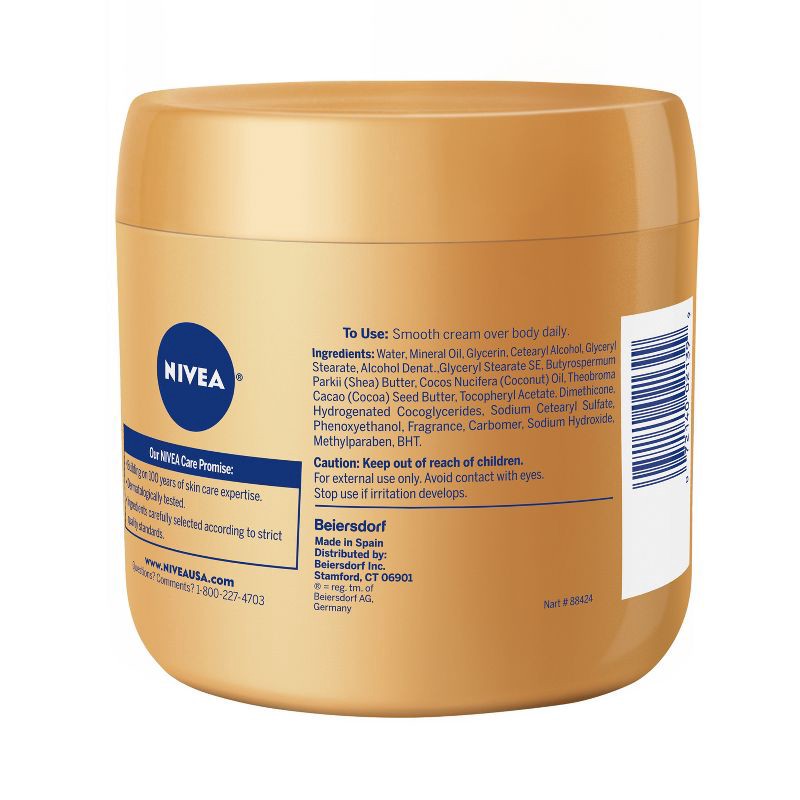 slide 2 of 13, NIVEA Cocoa Butter Body Cream for Dry Skin - 16oz, 16 oz