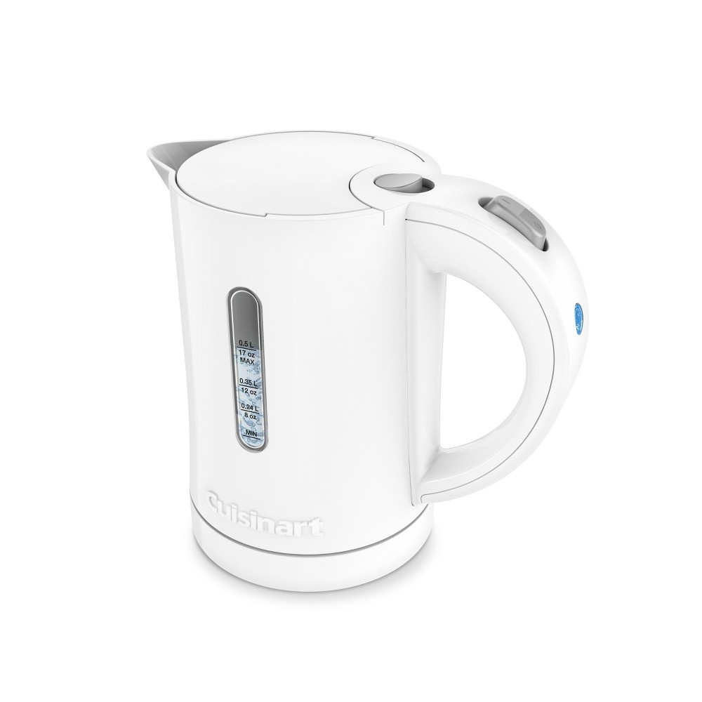 slide 2 of 4, Cuisinart Compact Kettle - White CK-5W, 1 ct