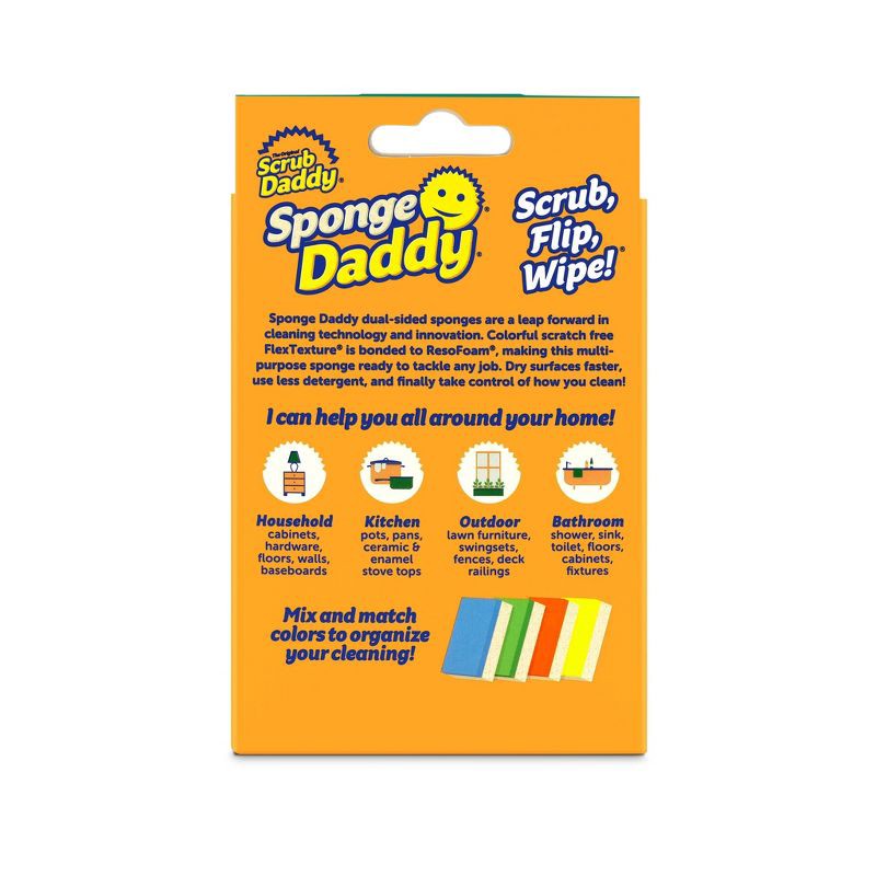 slide 5 of 11, Scrub Daddy Sponge - 4ct, 4 ct