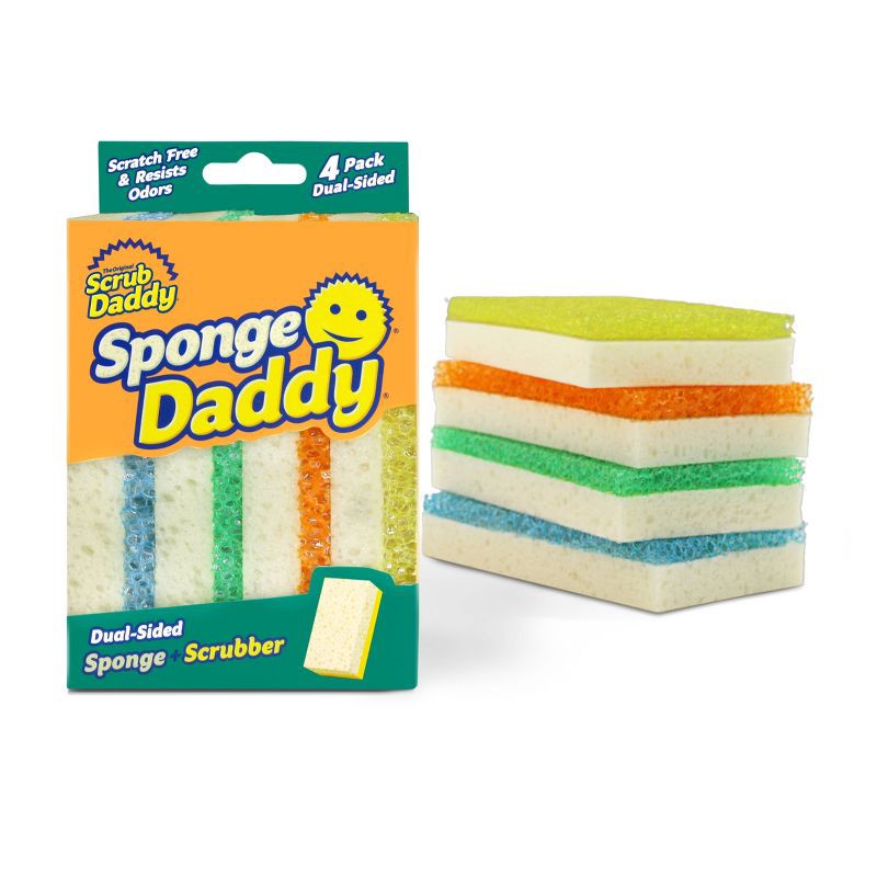 slide 6 of 11, Scrub Daddy Sponge - 4ct, 4 ct