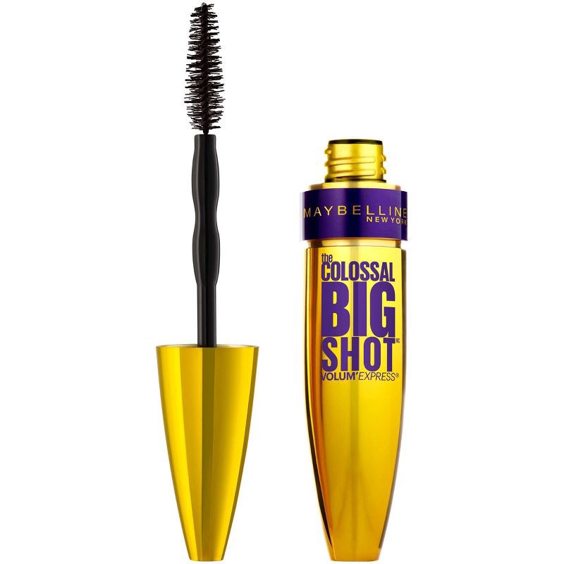 slide 1 of 6, Maybelline Volum' Express Colossal Big Shot Mascara - 223 Blackest Black Washable - 0.33oz, 0.33 oz