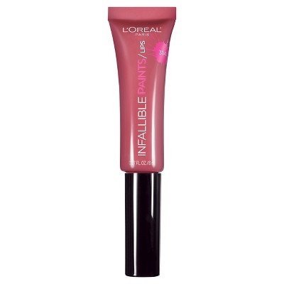 slide 1 of 1, L'Oréal Paris Infallible Lip Paints Spicy Blush, 1 ct