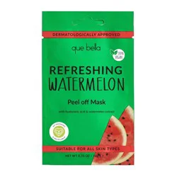 Que Bella Refreshing Watermelon Peel Off Mask - 0.35oz