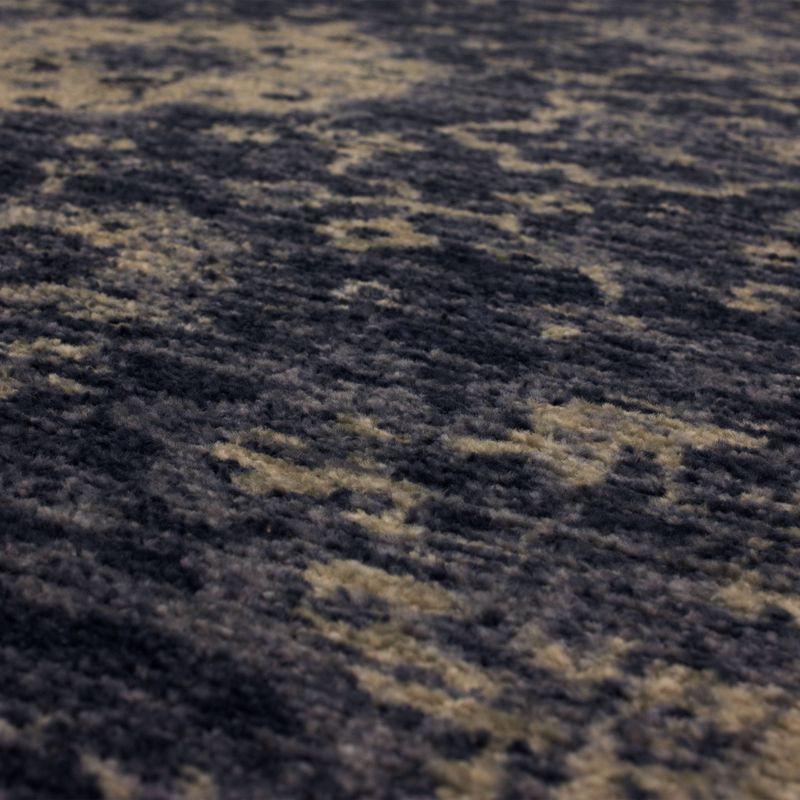slide 5 of 8, 5'X7' Vintage Tufted Distressed Area Rug Indigo - Threshold™, 1 ct