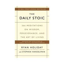 Penguin Publishing The Daily Stoic - by Ryan Holiday & Stephen Hanselman (Hardcover)